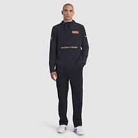 Men's Nike Black San Francisco 49ers 2025 Rivalries Collection Sideline Anorak Half-Zip Hoodie Jacket