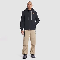 Veste aviateur Nike noire à fermeture éclair latérale pour homme, collection 2025 Rivalries des San Francisco 49ers