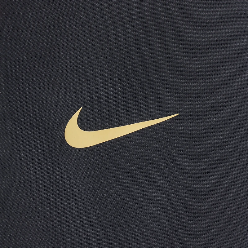 Veste aviateur Nike noire à fermeture éclair latérale pour homme, collection 2025 Rivalries des San Francisco 49ers