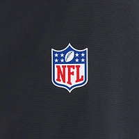 Veste aviateur Nike noire à fermeture éclair latérale pour homme, collection 2025 Rivalries des San Francisco 49ers
