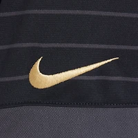 Men's Nike  Black San Francisco 49ers 2025 Rivalries Collection Sideline Victory Striped Dri-FIT Polo