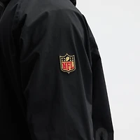 Men's Nike Black San Francisco 49ers 2025 Rivalries Collection Tech Raglan Full-Zip Jacket