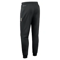 Pantalon Nike noir San Francisco 49ers 2025 Sideline Standard Issue Ground Game Dri-FIT Taper pour homme