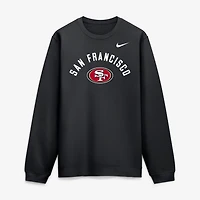Men's Nike  Black San Francisco 49ers Defensive Leader Club Fleece Pullover Sweatshirt