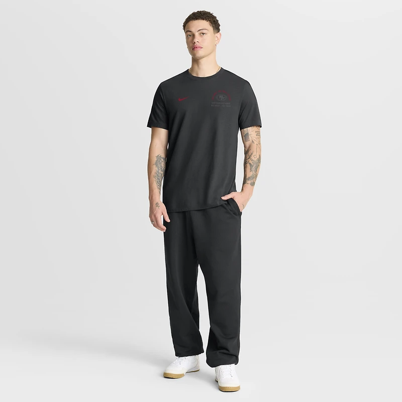 Men's Nike  Black San Francisco 49ers Essential T-Shirt