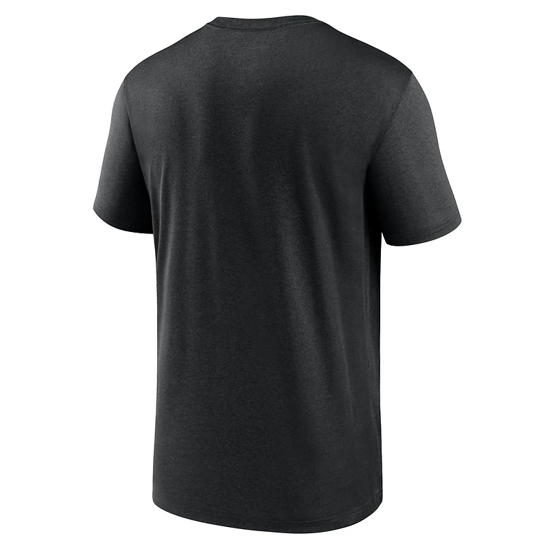 T-shirt Nike Dri-FIT Primetime Legend des 49ers de San Francisco, noir, pour homme