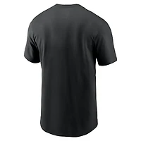 T-shirt Nike noir pour homme avec logo Primetime des San Francisco 49ers
