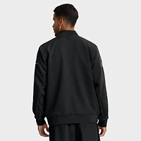 Men's Nike Black San Francisco 49ers Sideline Full-Zip Bomber Jacket