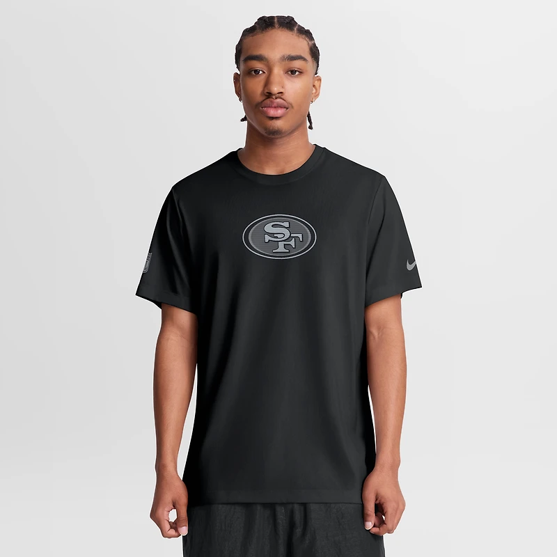 Men's Nike Black San Francisco 49ers Sideline Lead The Charge Legend Dri-FIT T-Shirt