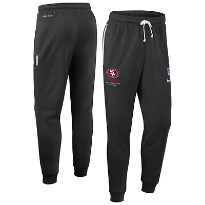 Men's Nike Black San Francisco 49ers Sideline Standard Issue Dri-FIT Taper Pants