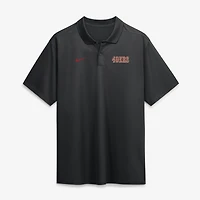 Men's Nike Black San Francisco 49ers Wordmark Victory Dri-FIT Polo