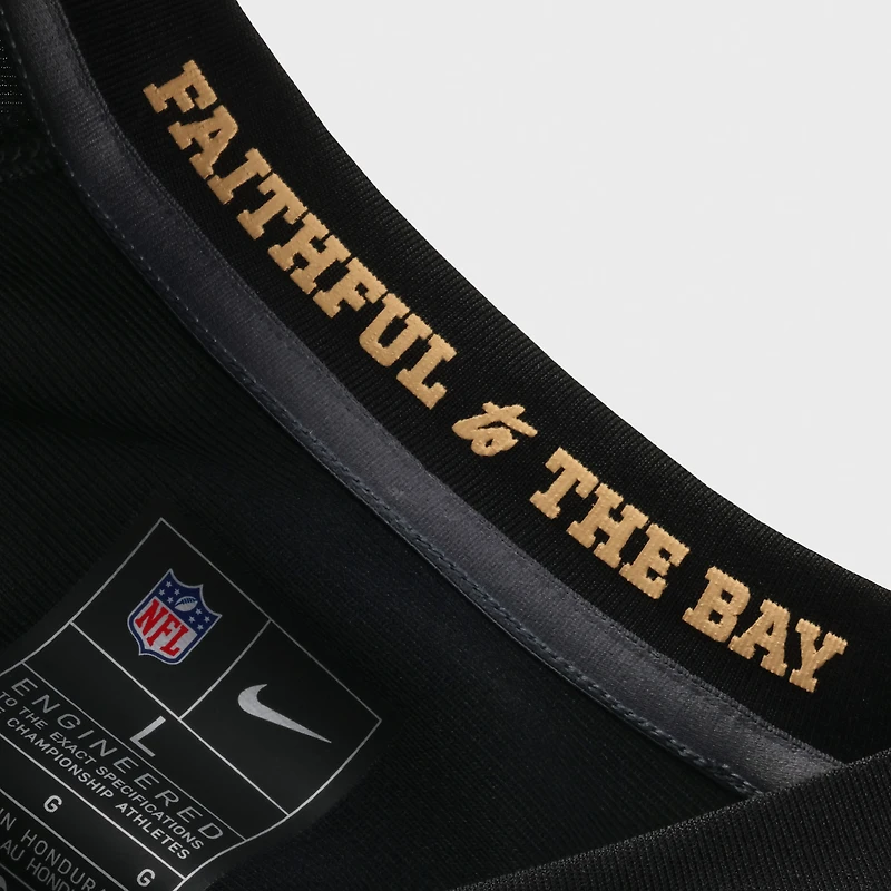 Men's Nike Brandon Aiyuk Black San Francisco 49ers 2025 Rivalries Collection Game Jersey
