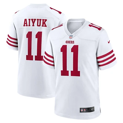 Men's Nike Brandon Aiyuk White San Francisco 49ers Game Jersey