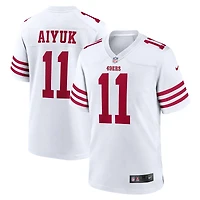 Maillot de match joueur Nike Brandon Aiyuk des San Francisco 49ers pour homme, blanc