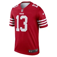 Men's Nike Brock Purdy Scarlet San Francisco 49ers Legend Player Performance Top