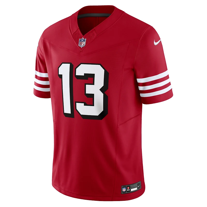 Nike Brock Purdy Scarlet San Francisco 49ers Vapor F.U.S.E. Maillot limité