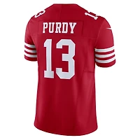 Maillot Nike Brock Purdy Scarlet San Francisco 49ers Vapor F.U.S.E. Limited pour homme