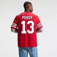 Men's Nike Brock Purdy Scarlet San Francisco 49ers Vapor F.U.S.E. Stitched Limited Jersey