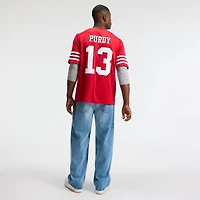 Men's Nike Brock Purdy Scarlet San Francisco 49ers Vapor F.U.S.E. Stitched Limited Jersey