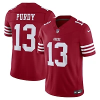 Men's Nike Brock Purdy Scarlet San Francisco 49ers Vapor F.U.S.E. Stitched Limited Jersey