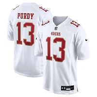 Maillot de jeu mode Nike Brock Purdy Tundra pour hommes, blanc, San Francisco 49ers