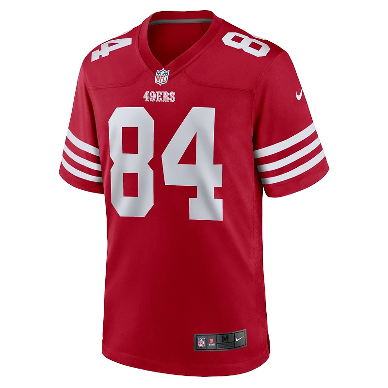 Men's Nike Chris Conley  Scarlet San Francisco 49ers Game Jersey