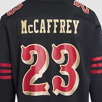 Men's Nike Christian McCaffrey Black San Francisco 49ers 2025 Rivalries Collection Game Jersey