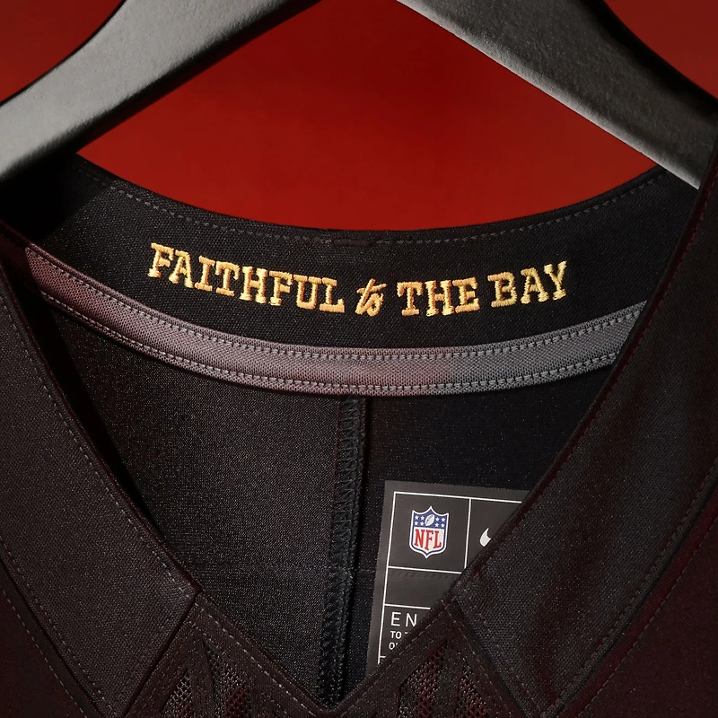 Men's Nike Christian McCaffrey Black San Francisco 49ers 2025 Rivalries Collection Limited Jersey