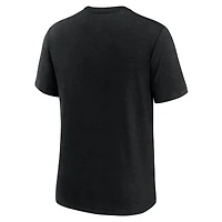 Men's Nike Christian McCaffrey Heather Black San Francisco 49ers Player Graphic T-Shirt