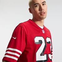 Men's Nike Christian McCaffrey Scarlet San Francisco 49ers Alternate Game Player Jersey