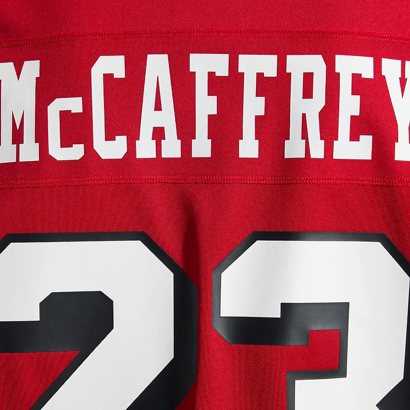 Men's Nike Christian McCaffrey Scarlet San Francisco 49ers Alternate Game Player Jersey