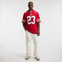 Men's Nike Christian McCaffrey Scarlet San Francisco 49ers Team Game Jersey