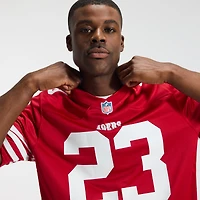 Men's Nike Christian McCaffrey Scarlet San Francisco 49ers Team Game Jersey