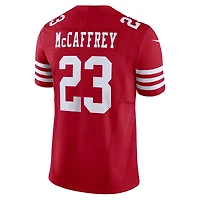 Nike Christian McCaffrey Scarlet San Francisco 49ers Vapor F.U.S.E. Maillot limité