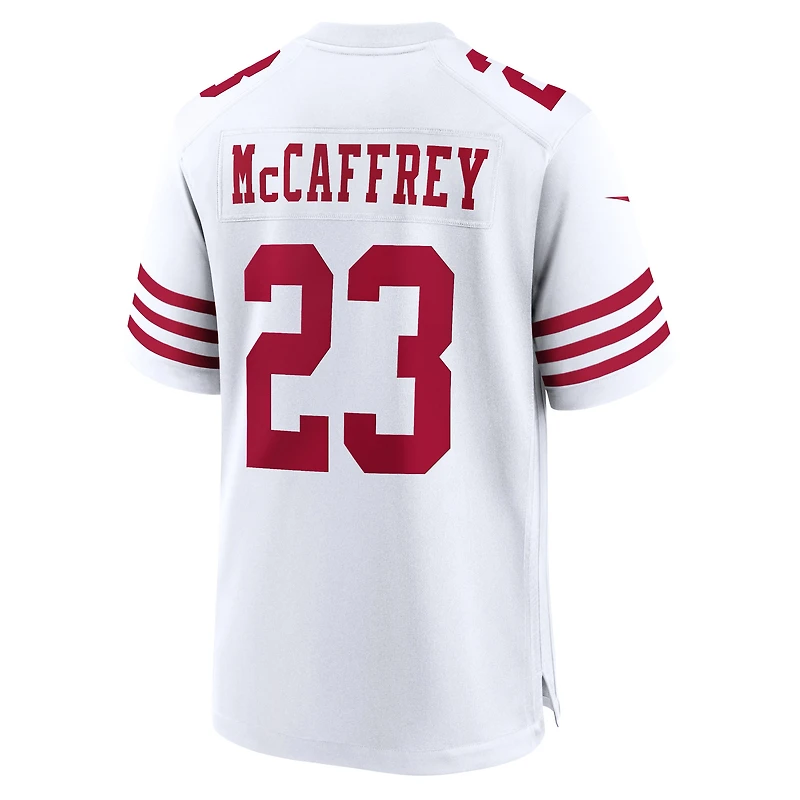 Men's Nike Christian McCaffrey Scarlet San Francisco 49ers Game Player Jersey