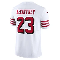 Men's Nike Christian McCaffrey White San Francisco 49ers Vapor F.U.S.E. Limited 2nd Alternate Jersey