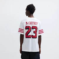 Nike Christian McCaffrey pour homme Blanc San Francisco 49ers Vapor F.U.S.E. 2e maillot alternatif limité
