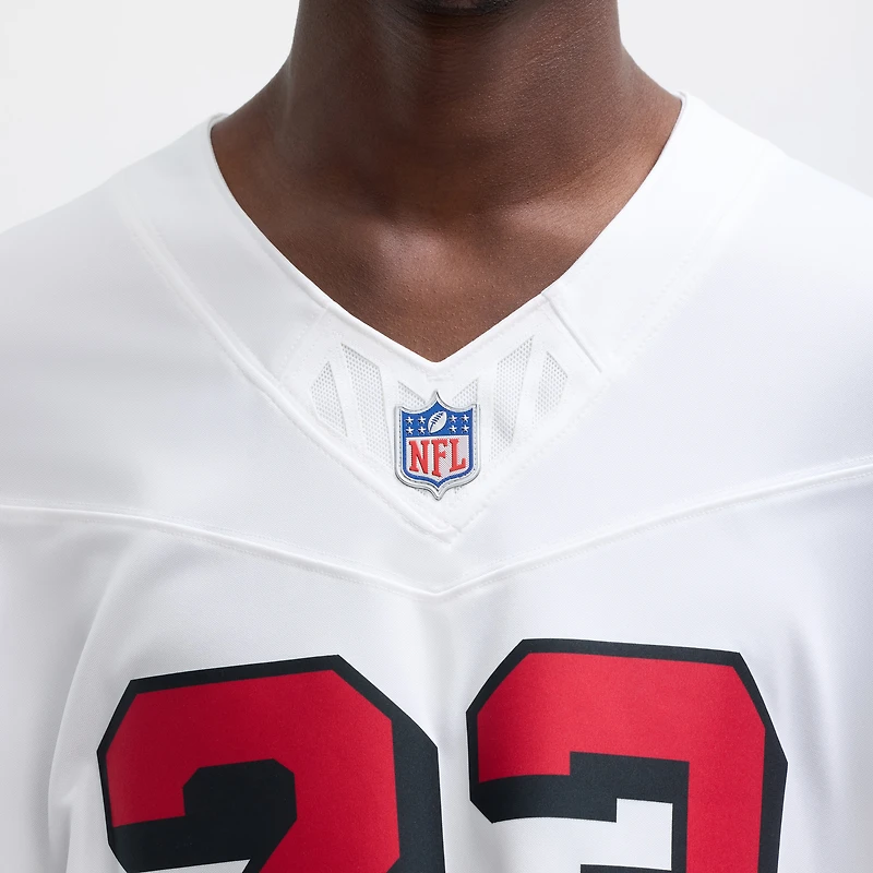 Men's Nike Christian McCaffrey White San Francisco 49ers Vapor F.U.S.E. Limited 2nd Alternate Jersey