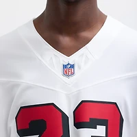 Men's Nike Christian McCaffrey White San Francisco 49ers Vapor F.U.S.E. Limited 2nd Alternate Jersey