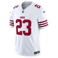Men's Nike Christian McCaffrey Scarlet San Francisco 49ers Vapor F.U.S.E. Limited Jersey
