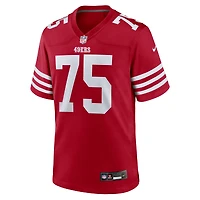 Men's Nike Connor Colby  Scarlet San Francisco 49ers Team Game Jersey