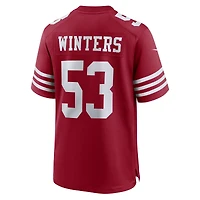 Maillot Nike Dee Winters Scarlet San Francisco 49ers Team Game pour Homme