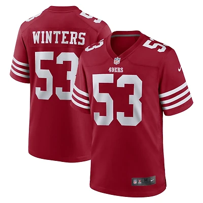 Maillot Nike Dee Winters Scarlet San Francisco 49ers Team Game pour Homme