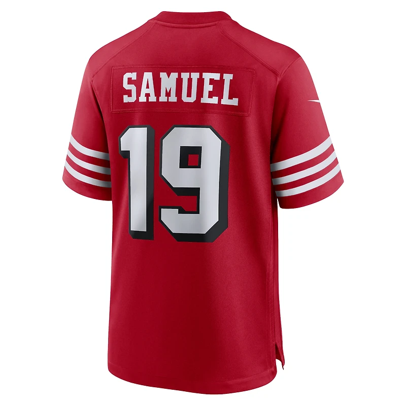 Men's Nike Deebo Samuel Sr Red San Francisco 49ers Alternate Game Jersey