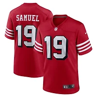 Men's Nike Deebo Samuel Sr Red San Francisco 49ers Alternate Game Jersey