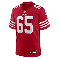 Maillot Nike Drew Moss Scarlet pour homme des San Francisco 49ers