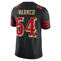 Men's Nike Fred Warner Black San Francisco 49ers 2025 Rivalries Collection Limited Jersey
