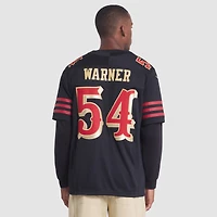 Men's Nike Fred Warner Black San Francisco 49ers 2025 Rivalries Collection Limited Jersey