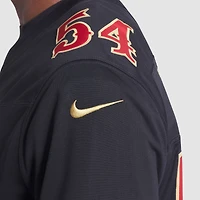 Men's Nike Fred Warner Black San Francisco 49ers 2025 Rivalries Collection Limited Jersey