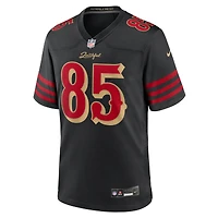 Men's Nike George Kittle Black San Francisco 49ers 2025 Rivalries Collection Game Jersey